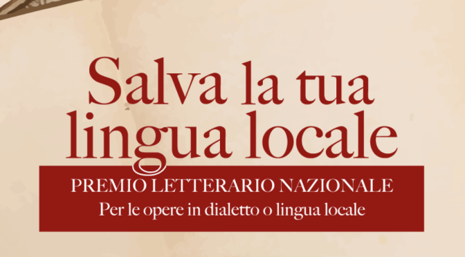 Salva la tua lingua locale