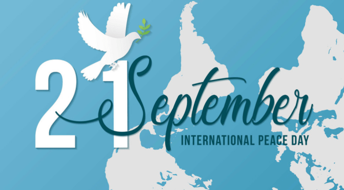 Giornata internazionale della pace ONU – 21 settembre 2023