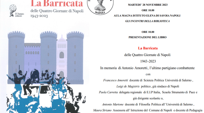 Presentazione del libro “La Barricata”