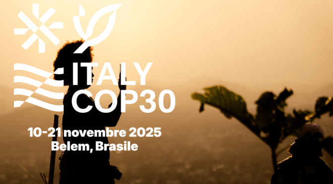 L’Italia alla Cop30